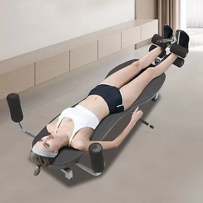 For Back Pain Relief Inversion Traction Table Back Stretcher Decompression Bench • $133