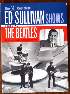 4 Complete Ed Sullivan Shows Starring The Beatles By The Beatles (DVD 2003) • $24.99