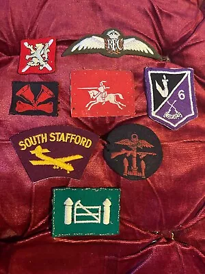 8 Various Cloth Patches • £60