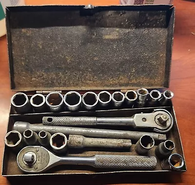 Vintage 1/4 Drive Socket Set • $15