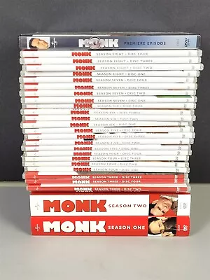 Monk: The Complete Series DVD Seasons 1-8 ~ T448 • $29.95