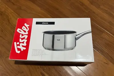 Fissler Non Stick Open Saucepan Stainless 16cm 1.5L Kitchen Household Tools NEW • $79.99