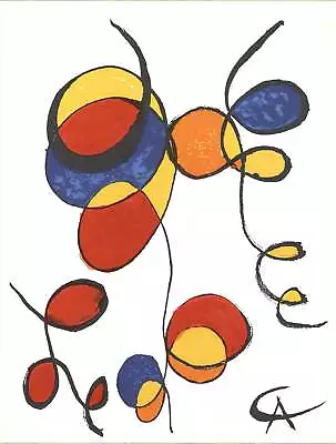 ALEXANDER CALDER Spirales 1974 • $150