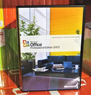 Microsoft Office 2003 Professional Used X11-49805 Genuine Word Excel Outlook • £39.99