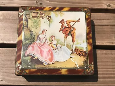 £25 • Buy Mackintosh's Tin . The Music Lesson - By Lancret