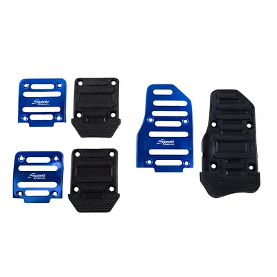 3pcs Universal Non-Slip Manual Gas Brake Foot Pedal Pad Cover Car Accessories • $14.24