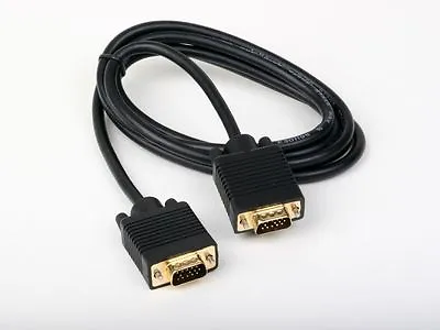 8pc 6ft 2m VGA/SVGA 24AWG Monitor Display Cable Double Shielded/Dual Insulated • $14.99