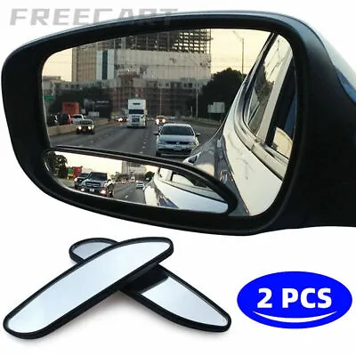 2X Blind Spot Mirror Auto 360° Wide Angle Convex Rear Side View Car Truck SUV • $5.36