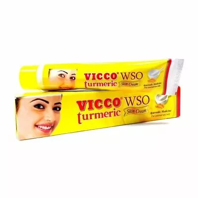 Vicco Turmeric WSO Skin Cream Herbal 7g 15g 30g 7gm 15gm 30gm • $5.31