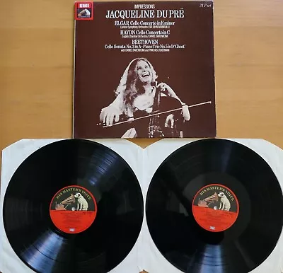 Impressions Jacqueline Du Pre Cello 2LP EXCELLENT Gatefold EMI SLS 2546963 • £30