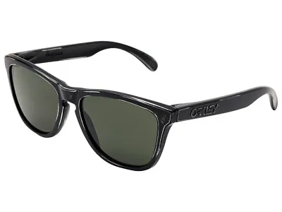 Oakley Frogskins Fall Out Collection Sunglasses 24-413 Black Decay/Dark Grey • $149.99