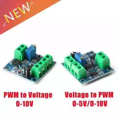 PWM To Voltage Converter Module 0%-100% To 0-10V For PLC MCU Digital • $4.85