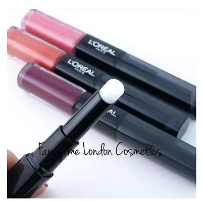 L'Oreal Infallible 24H Lip Colour Duo Lip Colour Long Lasting - SEALED FREE POST • £6.99