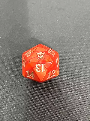 Dragons Of Tarkir Spindown Life Counter D20 Dice MTG Magic The Gathering Orange • $10