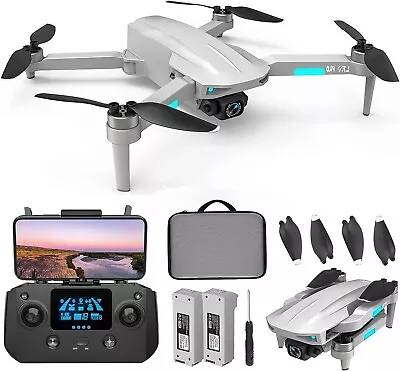 NMY Drones With Camera 4k GPS  5G Wifi Quadcopter W/2 Batteries Brushless Motor • $134.99