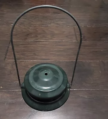 Vintage Coleman Dark Green Top Hat And Handle Parts • $12