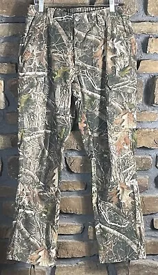 Red Head Silent Hide Camo Pants Mens L 32 Cargo Pockets Hunting Outdoors Camp • $24.78