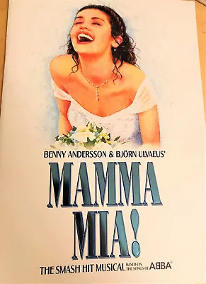 £6.99 • Buy MAMMA MIA ABBA London Musical Programme. Mazz Murray, Meryl Streep, BRAND NEW