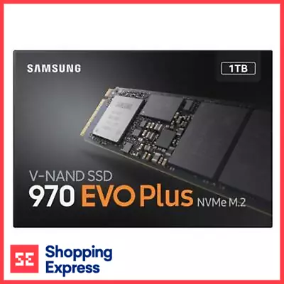 Samsung 1TB SSD M.2 970 EVO Plus V-NAND 3500MB/s NVMe Solid State Drives • $249