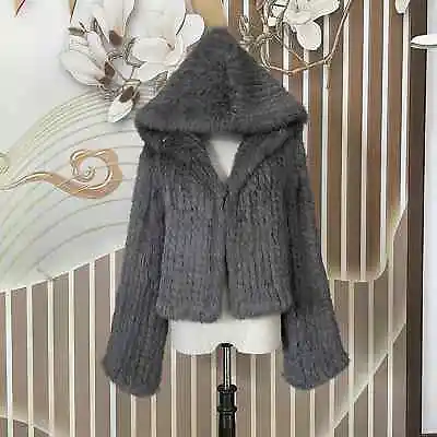 Knitted Coat For Women Fashion Long Sleeves Jacket Outwear Winter • $146.08