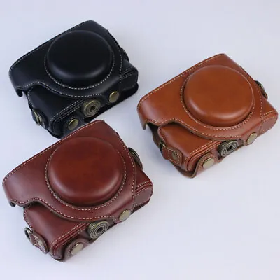 $16.89 • Buy Leather Camera Case Bag Cover For Sony RX100 Mark II III IV V M2 M3 M4 M5 M6 M7#
