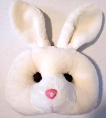 Vintage Halloween Bunny Mask Plush Adult Costume One Size - Made In Korea • $20.66