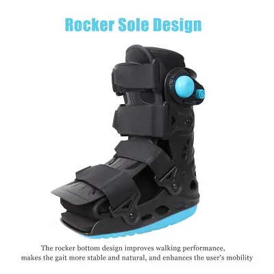 Medical Inflatable Walking Boot Air Cam Walker Fracture Boot Short Orthopaedic • $69.99
