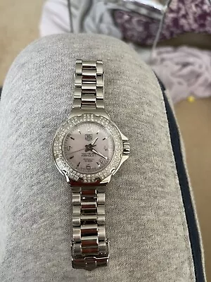 Tag Heuer Aquaracer Ladies Diamond Watch • £2000