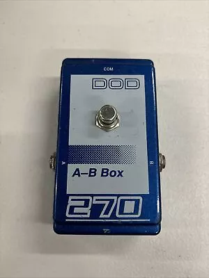 DOD 270 A - B Box Guitar Switch Pre Owned - In Good Condition • $29.99