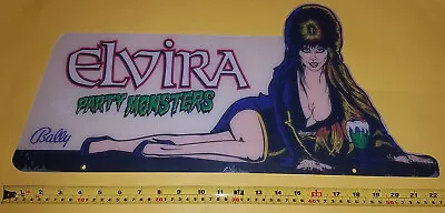 NEW Large Elvira Pinball Topper * Party Monsters * Plastic * 22  X 10  NEW LARGE • $130.71