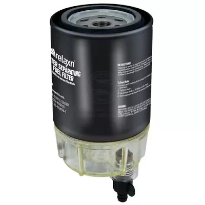  Marine Boat Universal Mercury Water Separating Fuel Filter With Clear Bowl • $31.40
