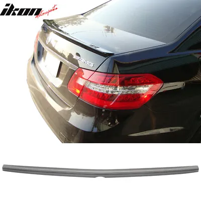 Fits 10-16 Benz E-Class W212 Sedan AMG Style Unpainted Rear Trunk Spoiler ABS • $65.99