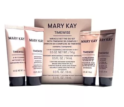 Mary Kay Miracle Set~combination To Oily~217455~the Go Set W/timewise 3d Complex • $26.75