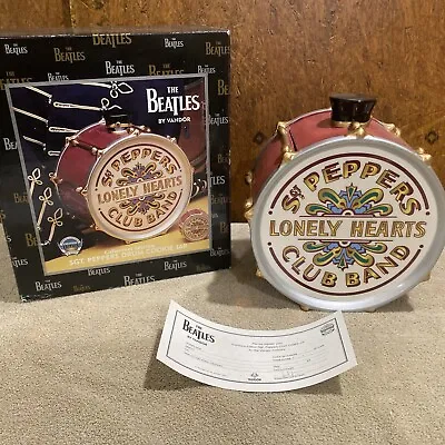 The Beatles Sgt. Peppers Drum Cookie Jar Premiere Collectors Edition Rare Vandor • $150