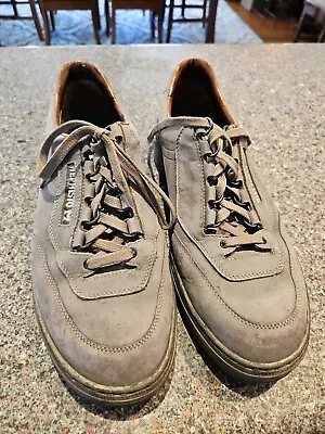 Mephisto Match Walking Shoes Birch Nubuck Suede Runoff US Sz 11 EUR Sz 10.5 EUC • $79.99