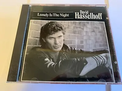 David Hasselhoff ‎– Lonely Is The Night CD : Ariola ‎– 260 300 RARE MINT • £22.99
