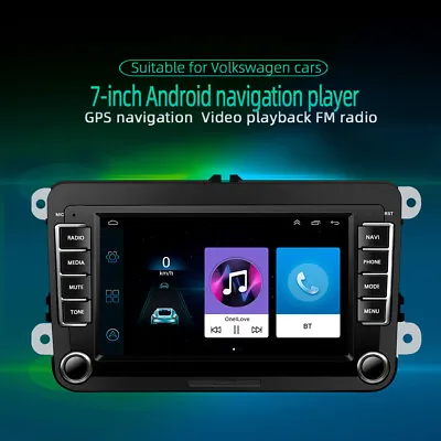 7inch Car DVD GPS Stereo Radio Player For VW Volkswagen Golf Tiguan Jetta Passat • $104.92