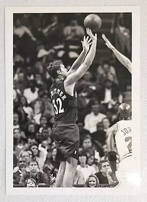 Christian Laettner With Michael Jordan - Atlanta Hawks - Original Photo - 8x10 • $23