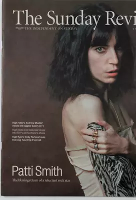 £115 • Buy PATTI SMITH TERRY DE HAVILLAND FORMULA 1 EMILY PERKINS UK Sunday Review Magazine