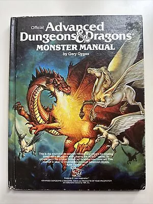 Advanced Dungeons & Dragons AD&D Monster Manual - TSR Gary Gygax - 2009 • $69.95