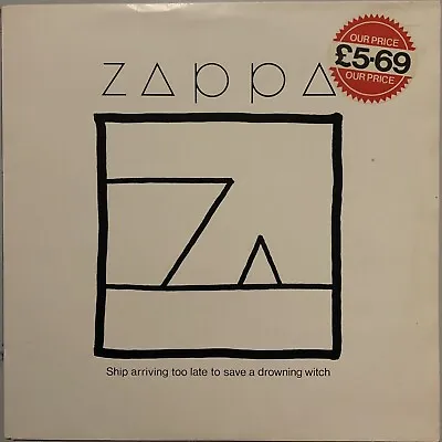 Zappa Ship Arriving Too Late To Save A Drowning Witch 1982 CBS85804 Vinyl VG/VG+ • $16.17