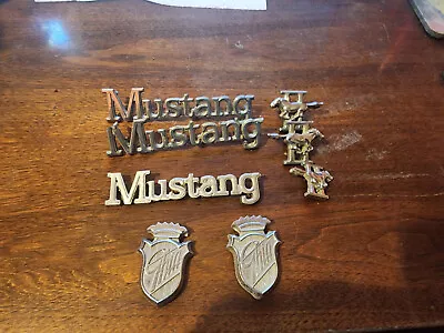 OEM Ford Mustang II Metal Letters Emblems • $35