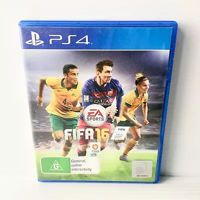 FIFA 16 - PS4 - Tested & Working - Free Postage • $4.88