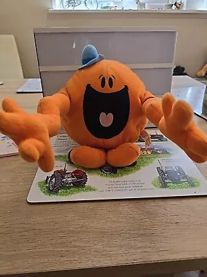 Talking Mr Tickle Soft Toy Mr Men Fisher Price Interactive Rotating Arms & Sound • £25