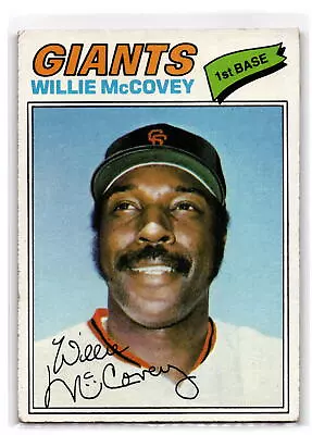 1977 Topps #547 Willie McCovey San Francisco Giants 2U • $1.99