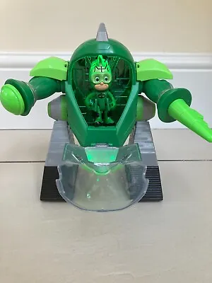 PJ Masks Gecko Turbo Mover Vehicle Lights Working. Includes Figure • £10