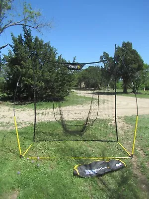 SKLZ Quickster Vault 8x8 Softball/Baseball Batting Practice Net W/Case Nice • $49.99