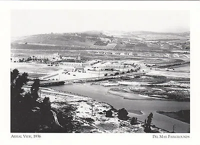 (19146) Postcard Del Mar Fairgrounds Aerial View MODERN POSTCARD • £1.68