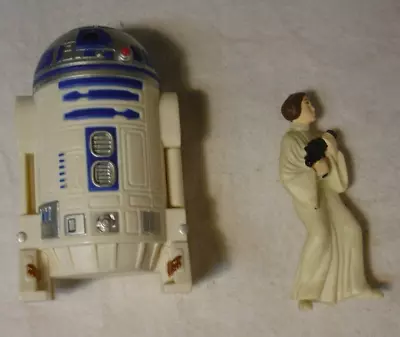 Star Wars R2D2 Princess Leia Nesting Toy Taco Bell Applause 1996 • $6.35