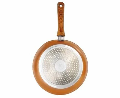 £20.47 • Buy 24cm Frying Pan Aluminium Non Stick Coating Oven Safe Copper Induction